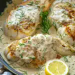 Fish With Cream Sauce