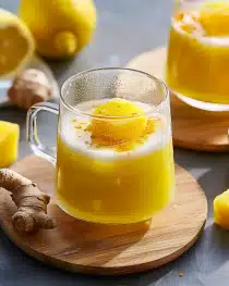 Frozen Lemon-Ginger-Turmeric Shots