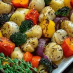 Garlic Roasted Vegetables Recipe