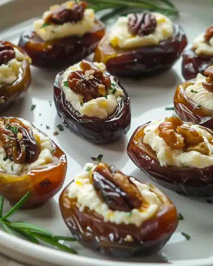 Goat Cheese Stuffed Dates Recipe