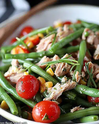 Green Bean Salad with Tuna