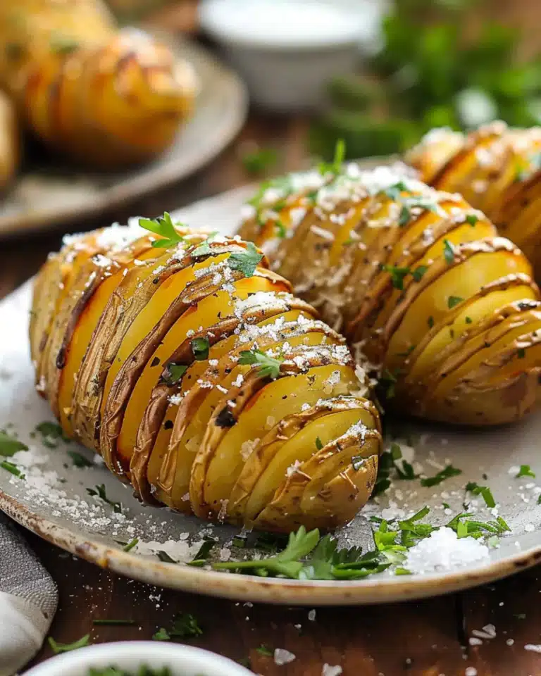 Hasselback Potatoes