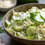 Healthy Cucumber Pasta Salad