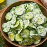 High-Protein Creamy Cucumber Salad