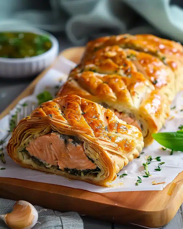 Individual Salmon Wellingtons