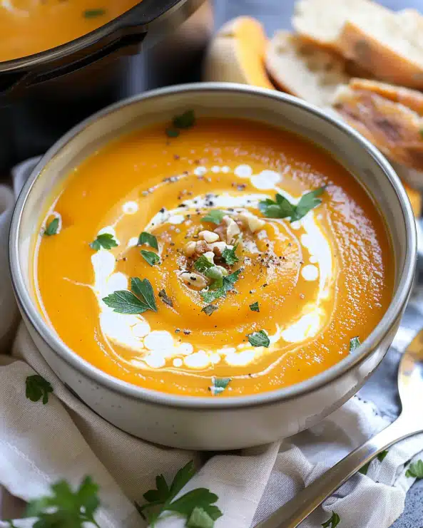 Instant Pot Butternut Squash Soup