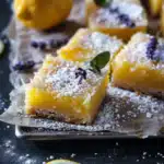 Lavender Lemon Bars