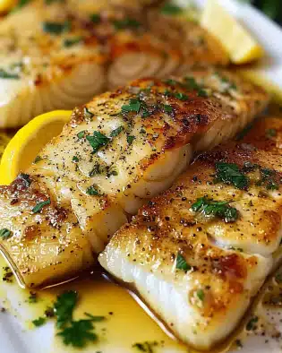 Lemon Butter Fish Fillet