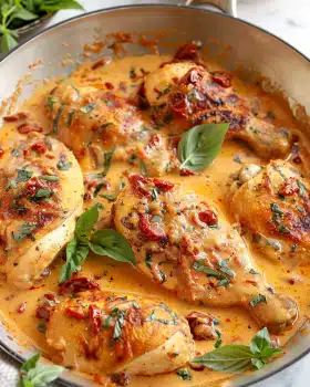 Marry Me Chicken (Chicken in a Sun-Dried Tomato Cream Sauce)