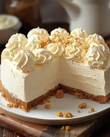 Marshmallow Whip Cheesecake