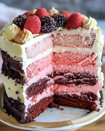 Neapolitan Cake