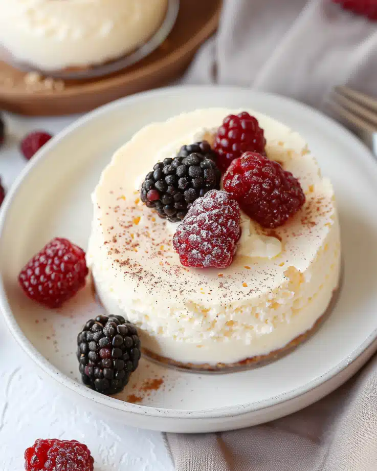 No-Bake Greek Yogurt Jello Cheesecake