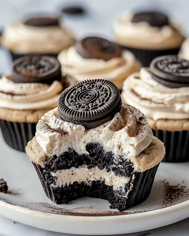 Oreo Cheesecake Cookie Cups