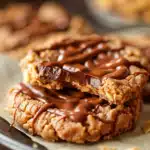 Peanut Butter Chocolate Caramel Cookies