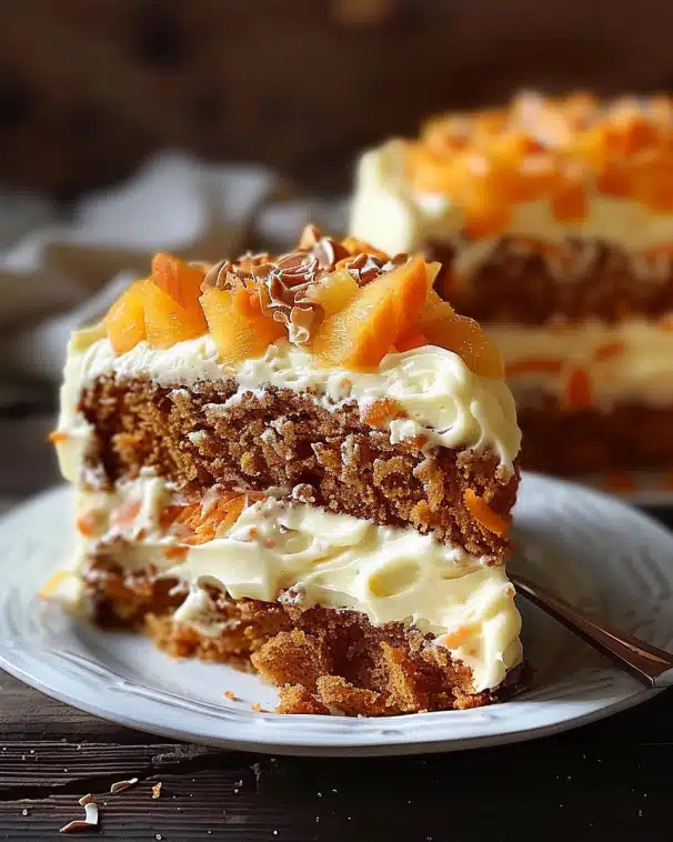 Pineapple Carrot Cream Cake