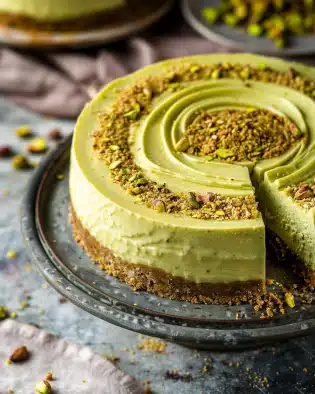 Pistachio Cheesecake