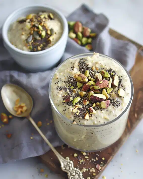 Pistachio Overnight Oats