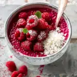 Raspberry Chia Pudding