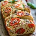 Savory Caprese Bread