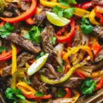 Sheet Pan Steak Fajitas