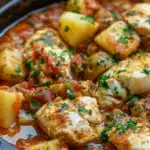 Spanish Fish Stew with Potatoes