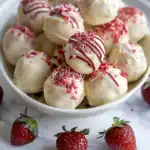 Strawberry Cheesecake Truffle Balls