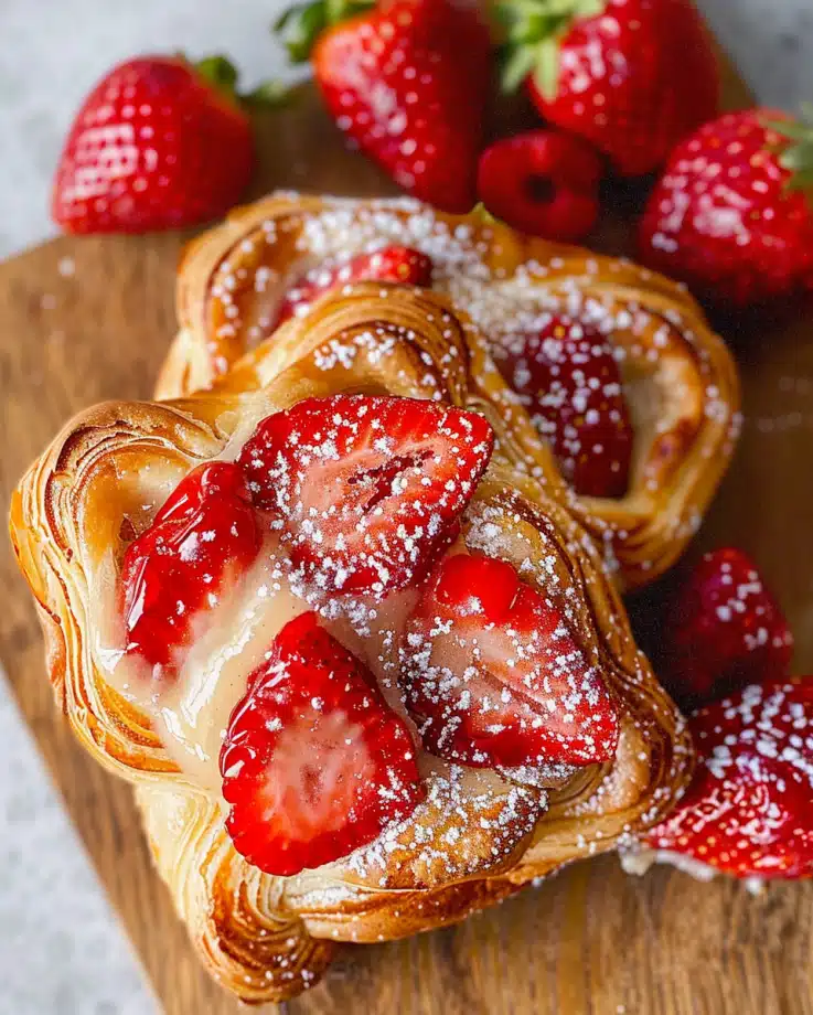 Strawberry Danish