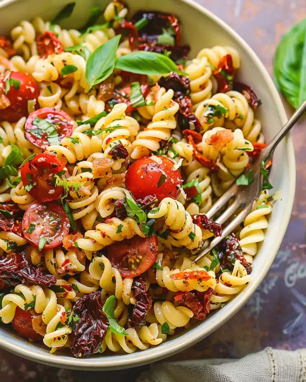 Sun Dried Tomato Pasta Salad