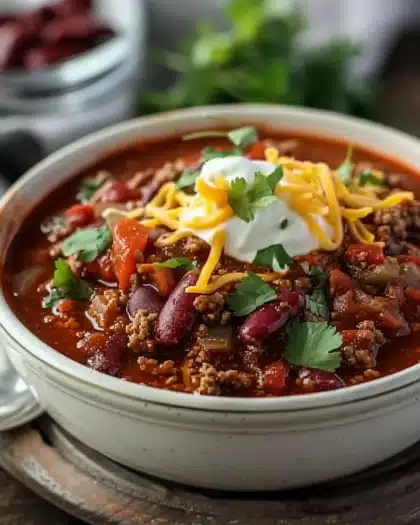The Best Dinner Chili Recipe