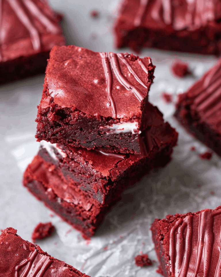 Red Velvet Brownies Recipe