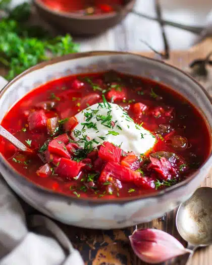 Ukrainian Borscht Recipe