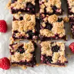Vegan Berry Crumble Bars