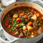 Vegetable Beef Soup Like Great-Grandma Vera Mae's