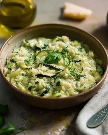 Zucchini Risotto