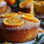 orange ginger honey cakes