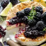 Baked Brie with Blackberry Jam