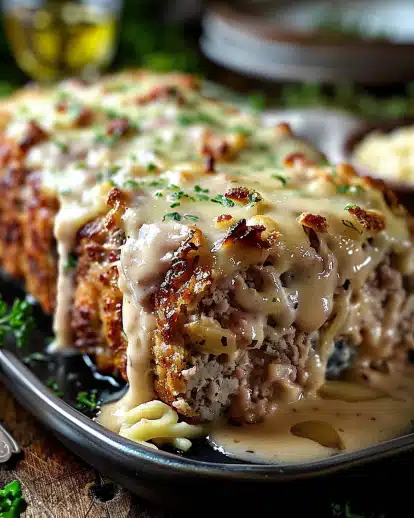 Chicken Cordon Bleu Meatloaf