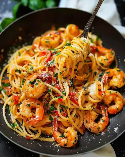 Chilli Garlic Prawn Pasta Recipe – Quick, Flavor-Packed Meal
