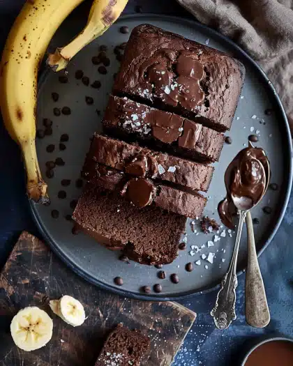 Chocolate Espresso Banana Bread