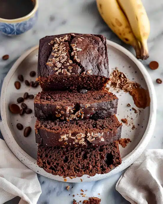 Chocolate Espresso Banana Bread