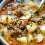 Cozy Italian Sausage and Potato Soup - Easy & Hearty