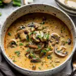 Creamy Hungarian Mushroom Soup