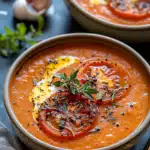Creamy Roasted Garlic Tomato Soup