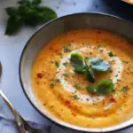 Creamy Roasted Veggie Soup