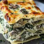 Creamy Spinach Mushroom Lasagna A Comforting Delight!