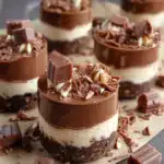 Decadent Mini Kinder Bueno Cheesecakes