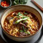 Delicious Satay Beef Noodle Soup Recipe