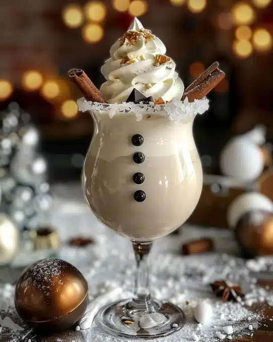 Dirty Snowman Baileys Ice Cream Cocktail