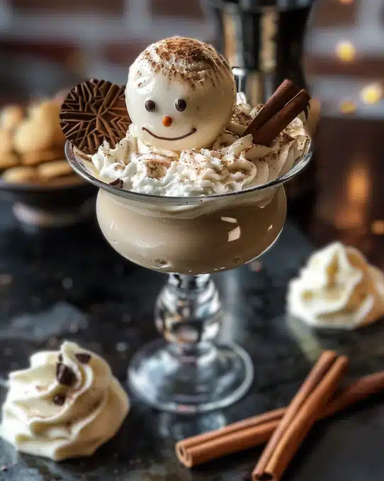 Dirty Snowman Baileys Ice Cream Cocktail