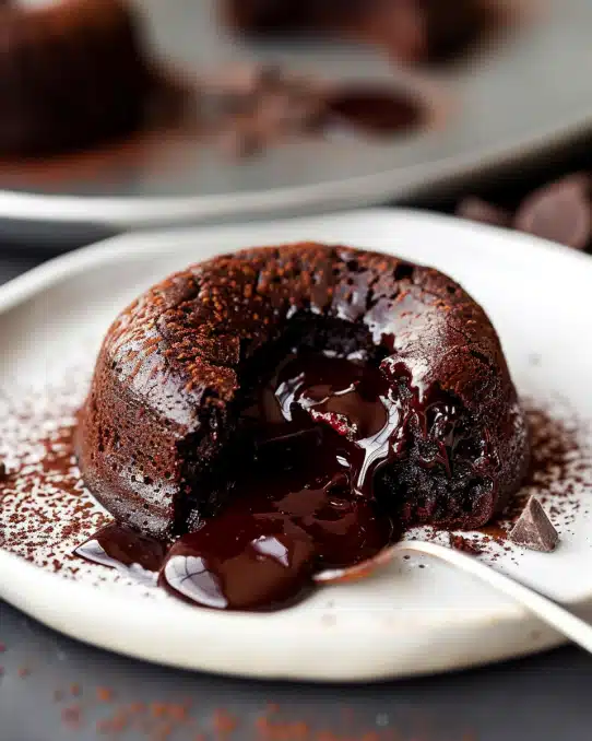 Easy Chocolate Molten Lava Cakes
